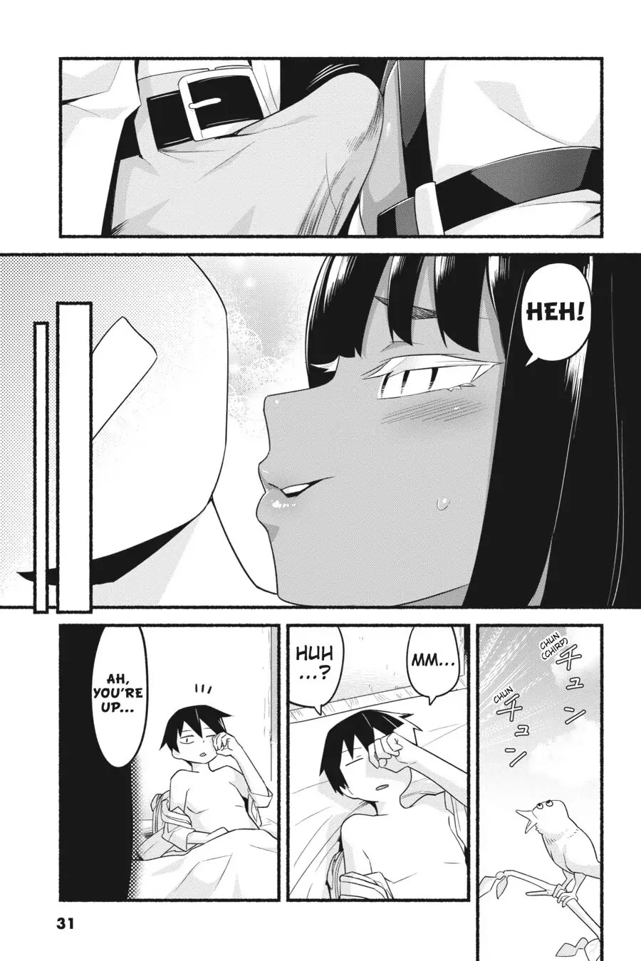 To Save the World, Can You Lie in Bed With Me, a Subhuman, in the Morning? chapter 11 page 31