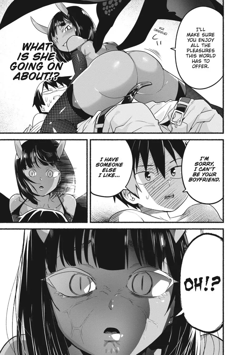 To Save the World, Can You Lie in Bed With Me, a Subhuman, in the Morning? chapter 11 page 35