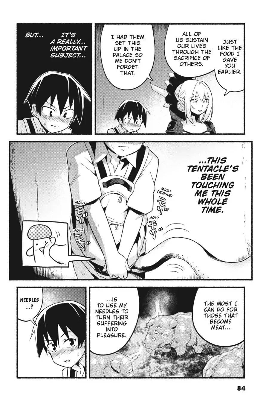 To Save the World, Can You Lie in Bed With Me, a Subhuman, in the Morning? chapter 13 page 8