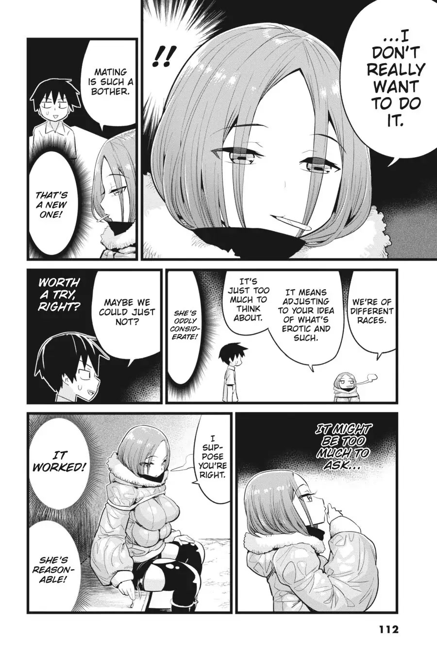 To Save the World, Can You Lie in Bed With Me, a Subhuman, in the Morning? chapter 14 page 8