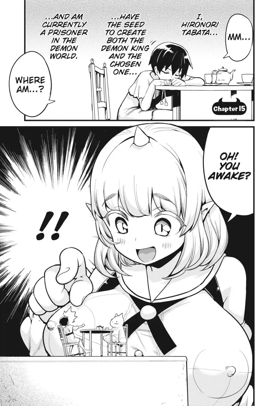 To Save the World, Can You Lie in Bed With Me, a Subhuman, in the Morning? chapter 15 page 1