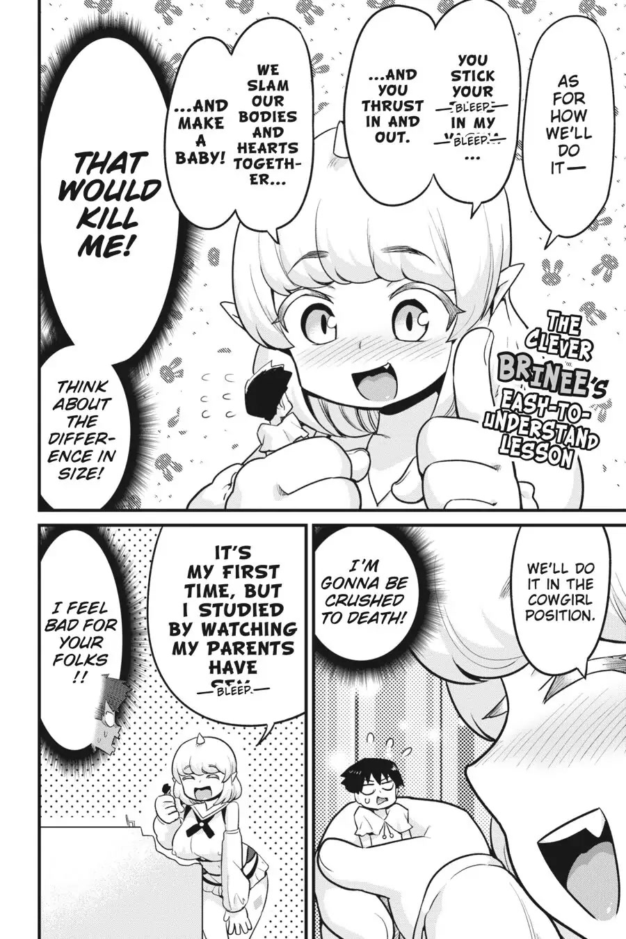 To Save the World, Can You Lie in Bed With Me, a Subhuman, in the Morning? chapter 15 page 8