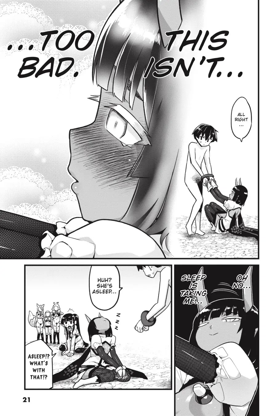 To Save the World, Can You Lie in Bed With Me, a Subhuman, in the Morning? chapter 16 page 21