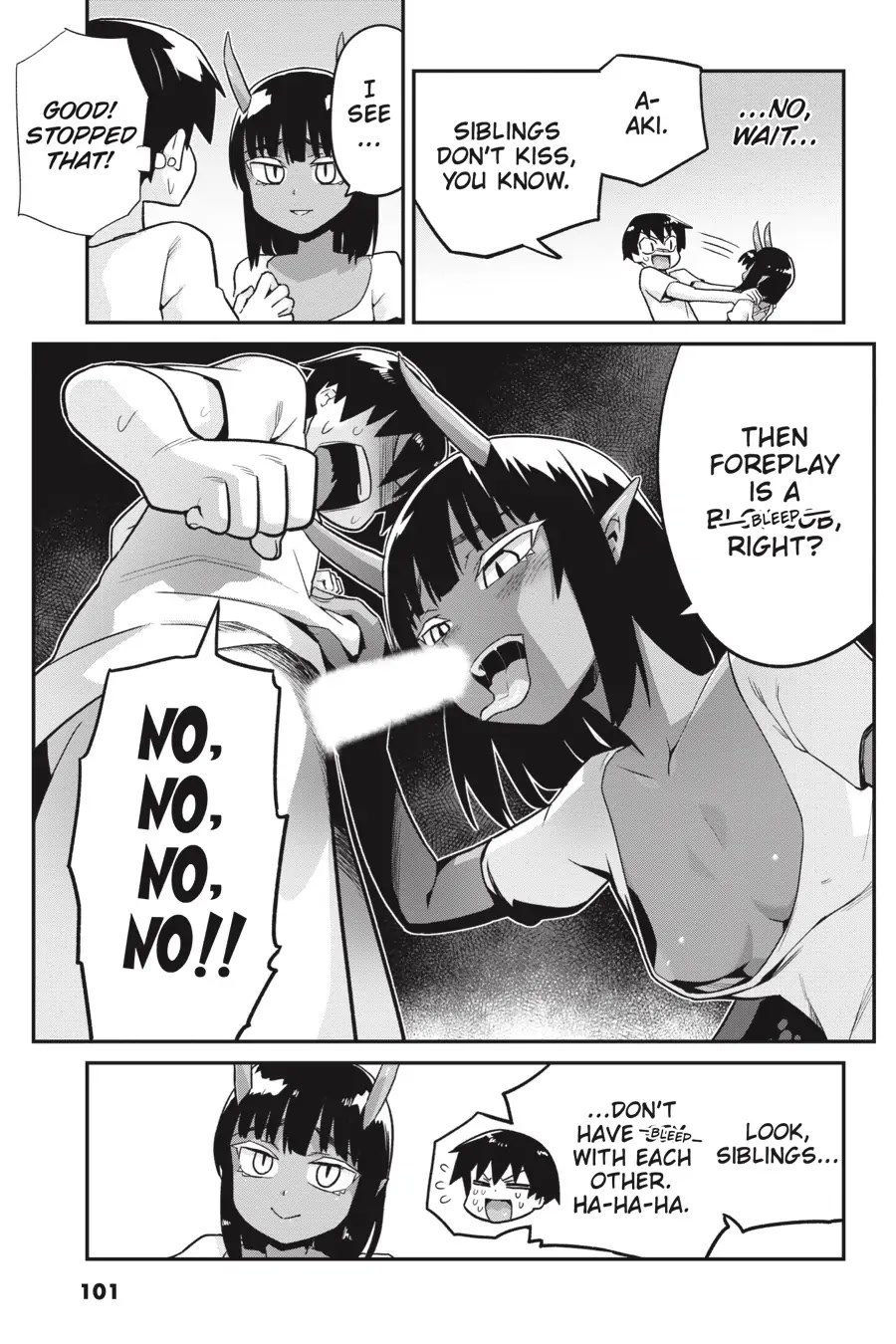 To Save the World, Can You Lie in Bed With Me, a Subhuman, in the Morning? chapter 19 page 18