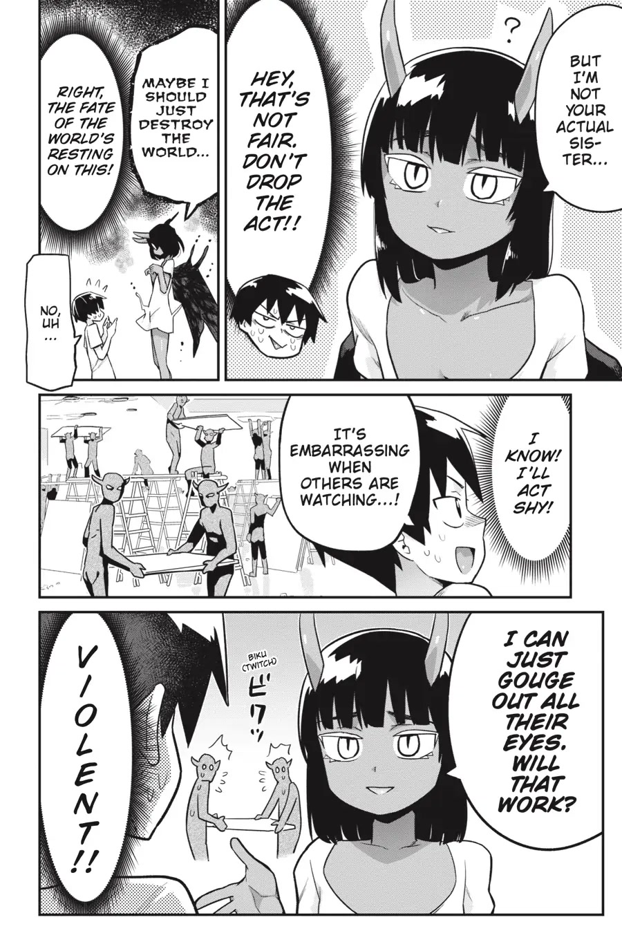 To Save the World, Can You Lie in Bed With Me, a Subhuman, in the Morning? chapter 19 page 19