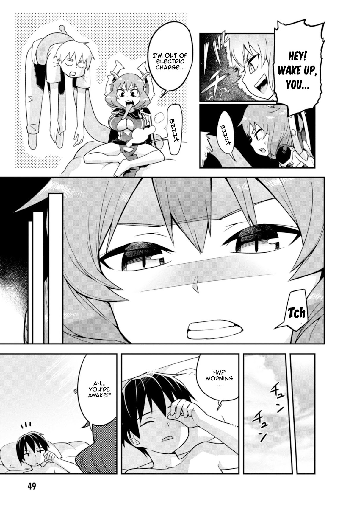 To Save the World, Can You Lie in Bed With Me, a Subhuman, in the Morning? chapter 2 page 22