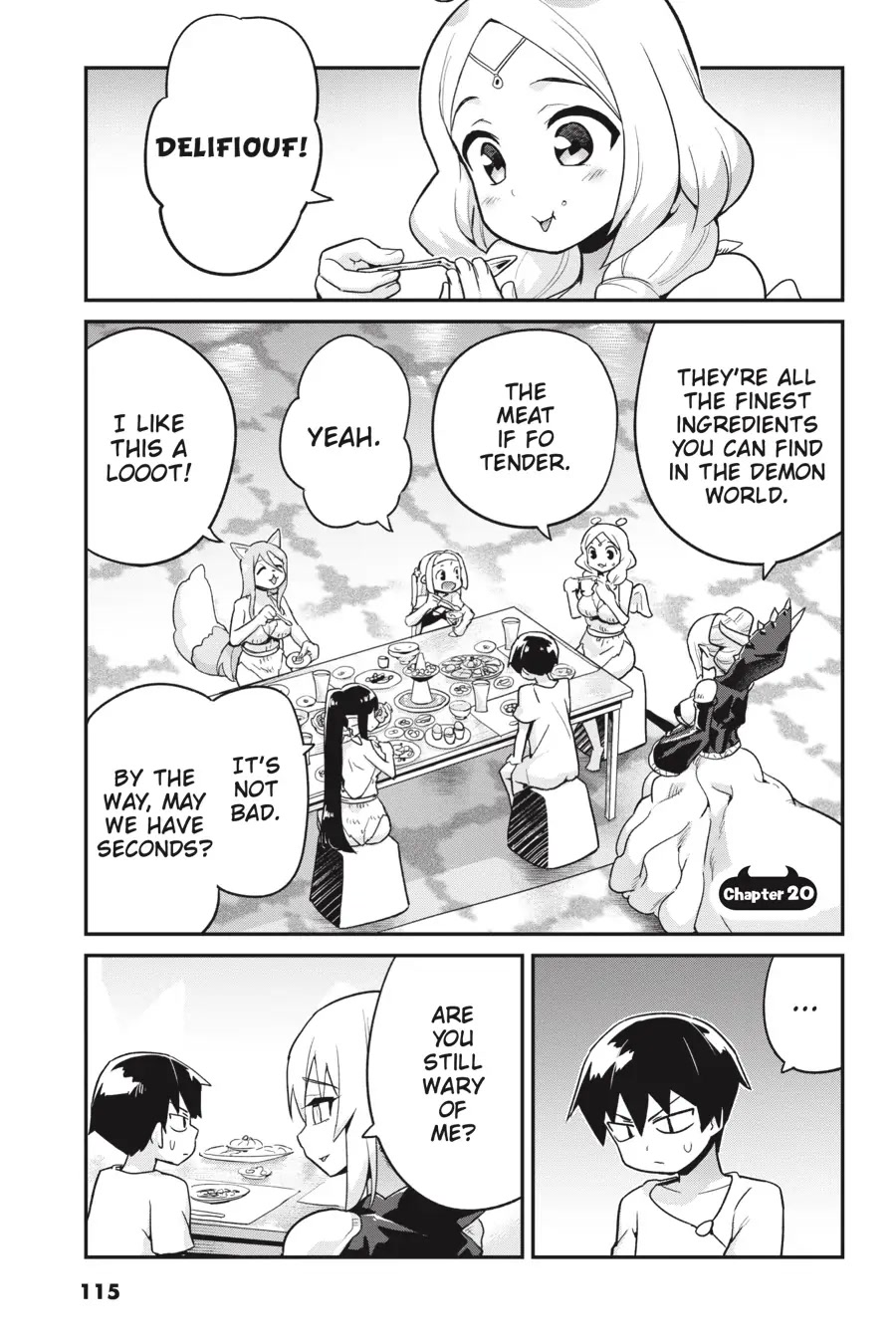 To Save the World, Can You Lie in Bed With Me, a Subhuman, in the Morning? chapter 20 page 1