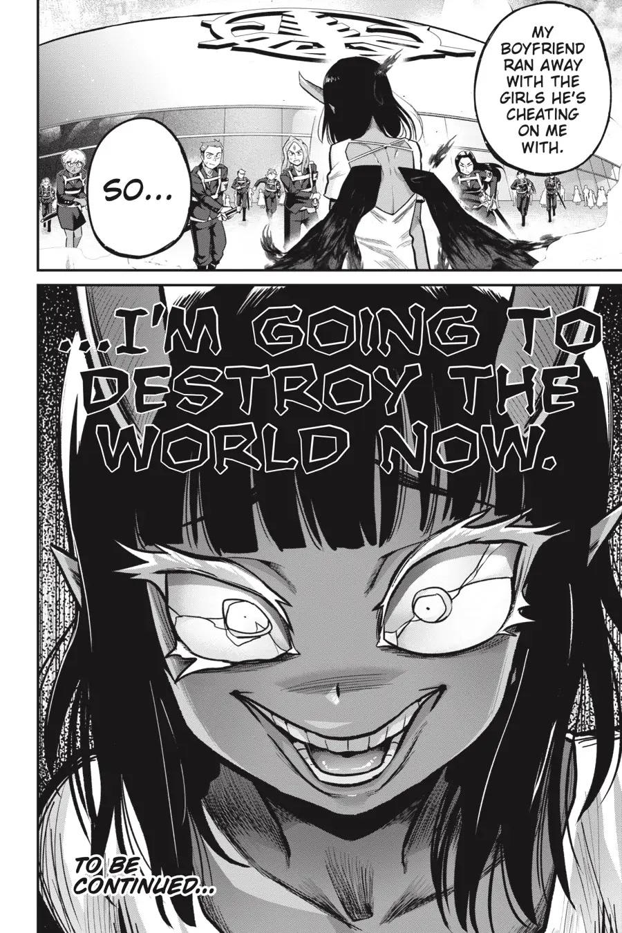 To Save the World, Can You Lie in Bed With Me, a Subhuman, in the Morning? chapter 21 page 22