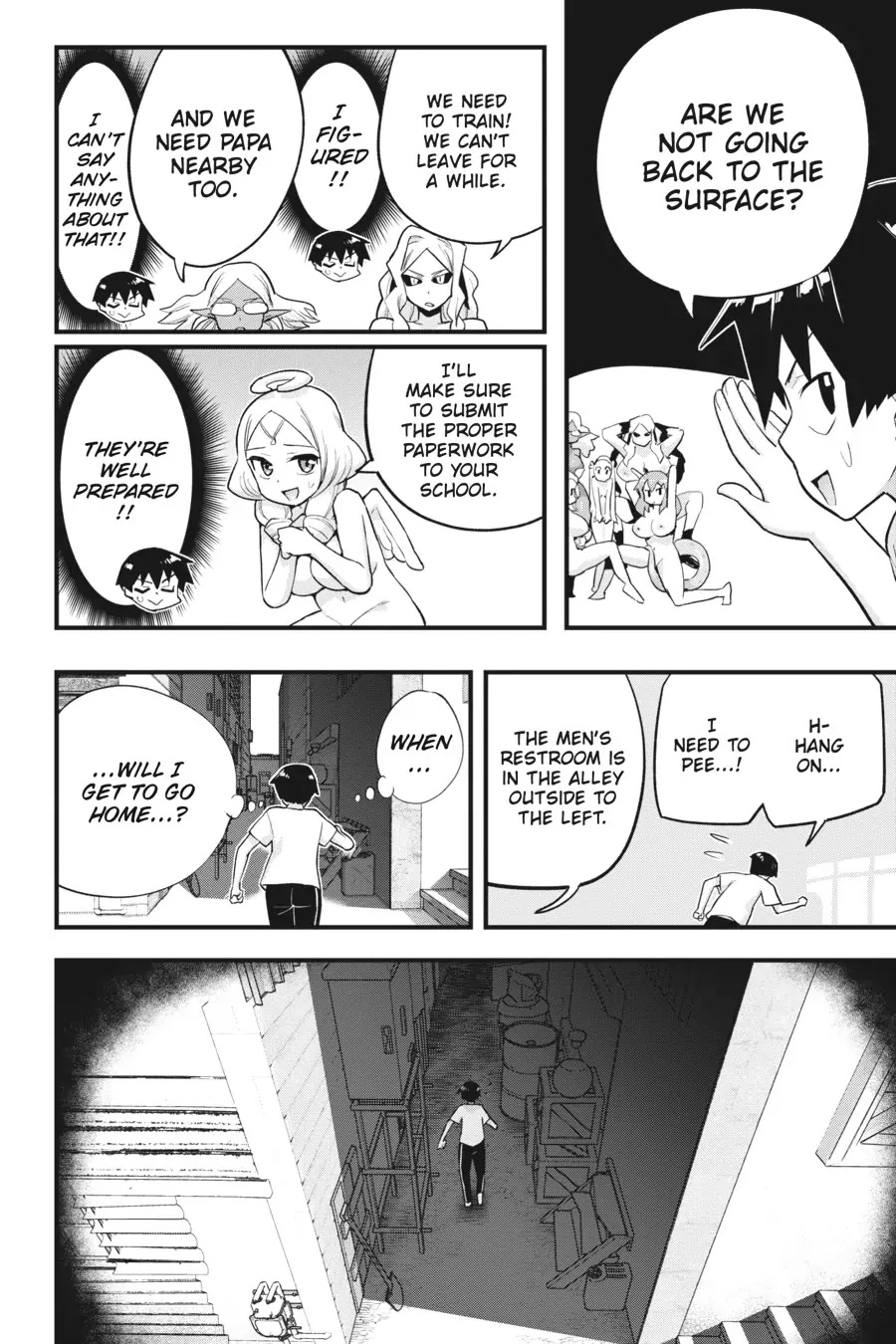 To Save the World, Can You Lie in Bed With Me, a Subhuman, in the Morning? chapter 24 page 19