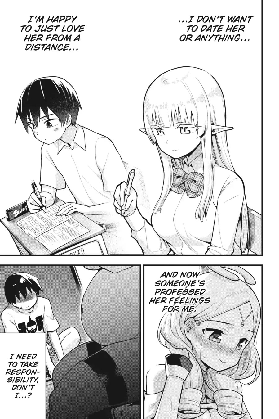 To Save the World, Can You Lie in Bed With Me, a Subhuman, in the Morning? chapter 25 page 26