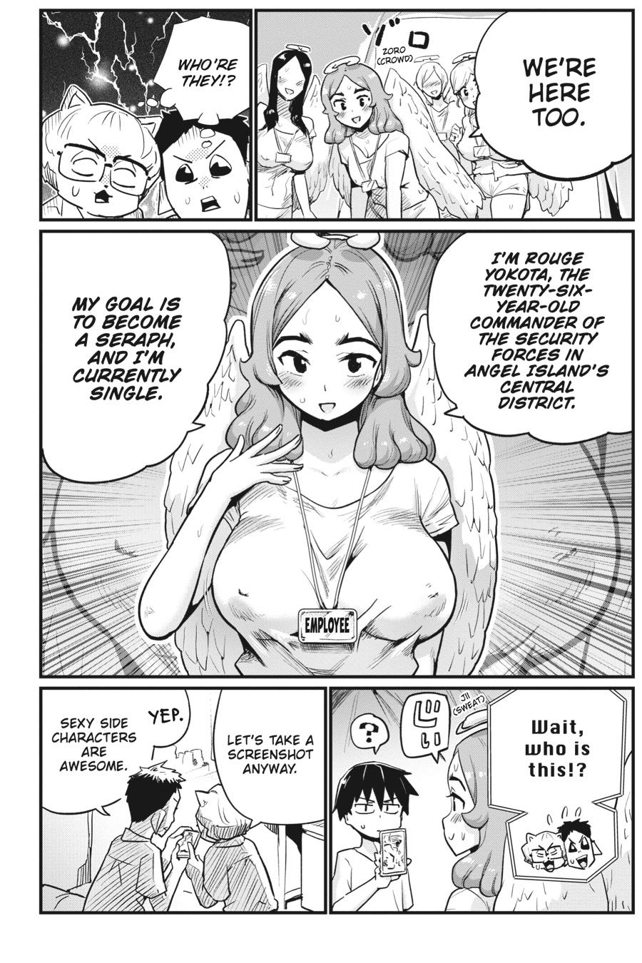 To Save the World, Can You Lie in Bed With Me, a Subhuman, in the Morning? chapter 33 page 35