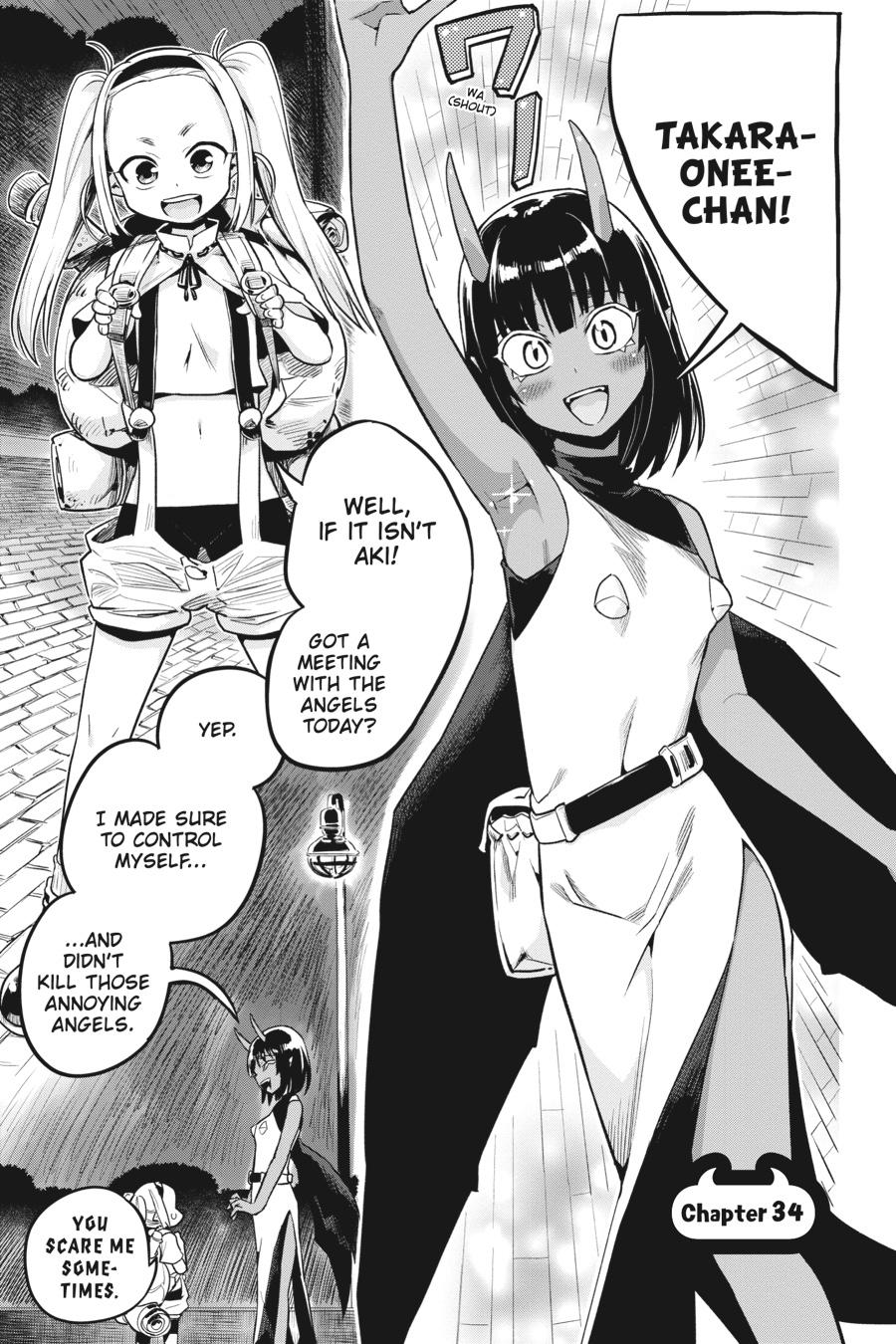 To Save the World, Can You Lie in Bed With Me, a Subhuman, in the Morning? chapter 34 page 1