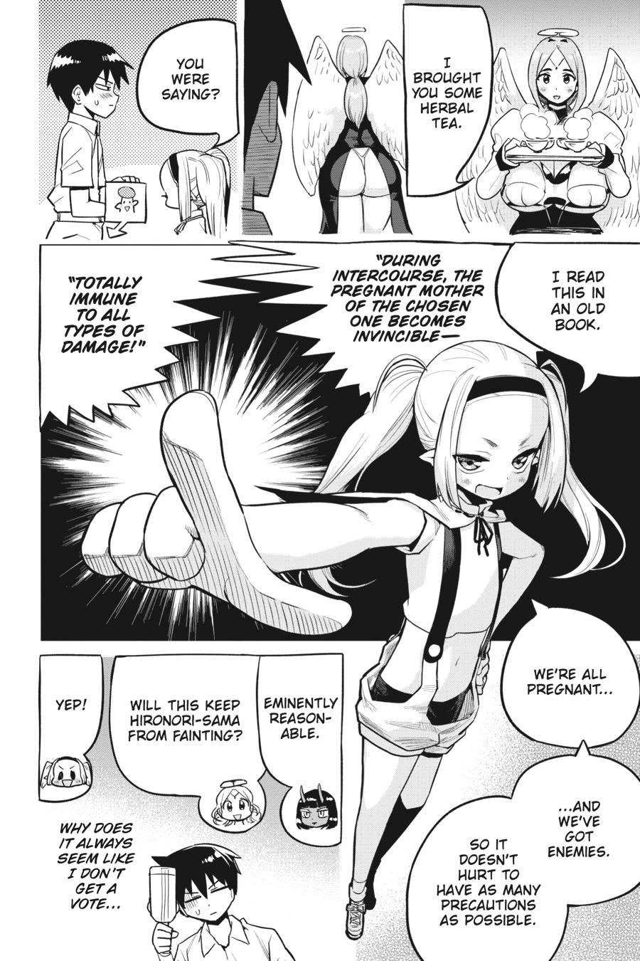 To Save the World, Can You Lie in Bed With Me, a Subhuman, in the Morning? chapter 34 page 6