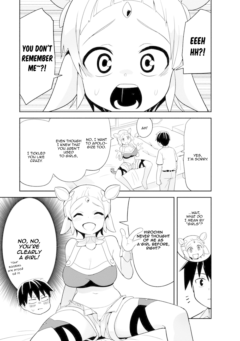 To Save the World, Can You Lie in Bed With Me, a Subhuman, in the Morning? chapter 4 page 10