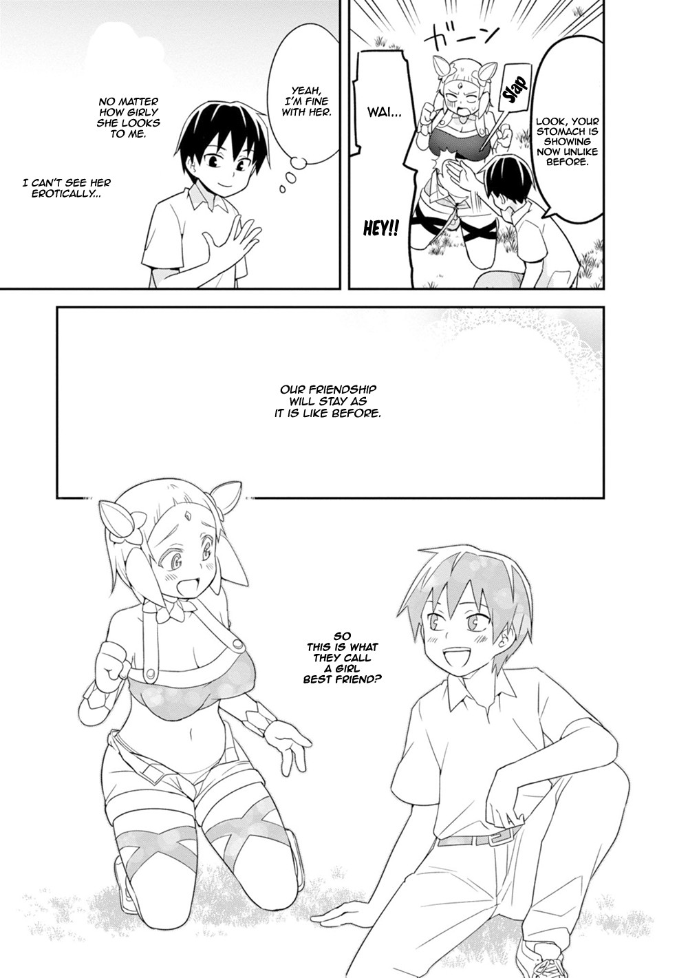 To Save the World, Can You Lie in Bed With Me, a Subhuman, in the Morning? chapter 4 page 18