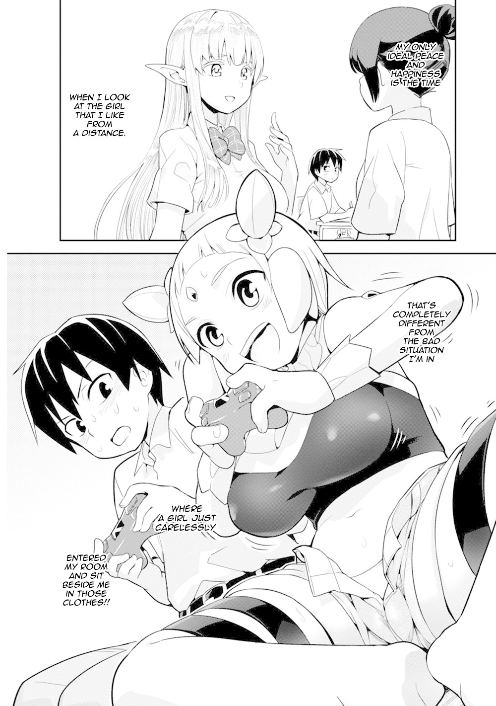 To Save the World, Can You Lie in Bed With Me, a Subhuman, in the Morning? chapter 4 page 5