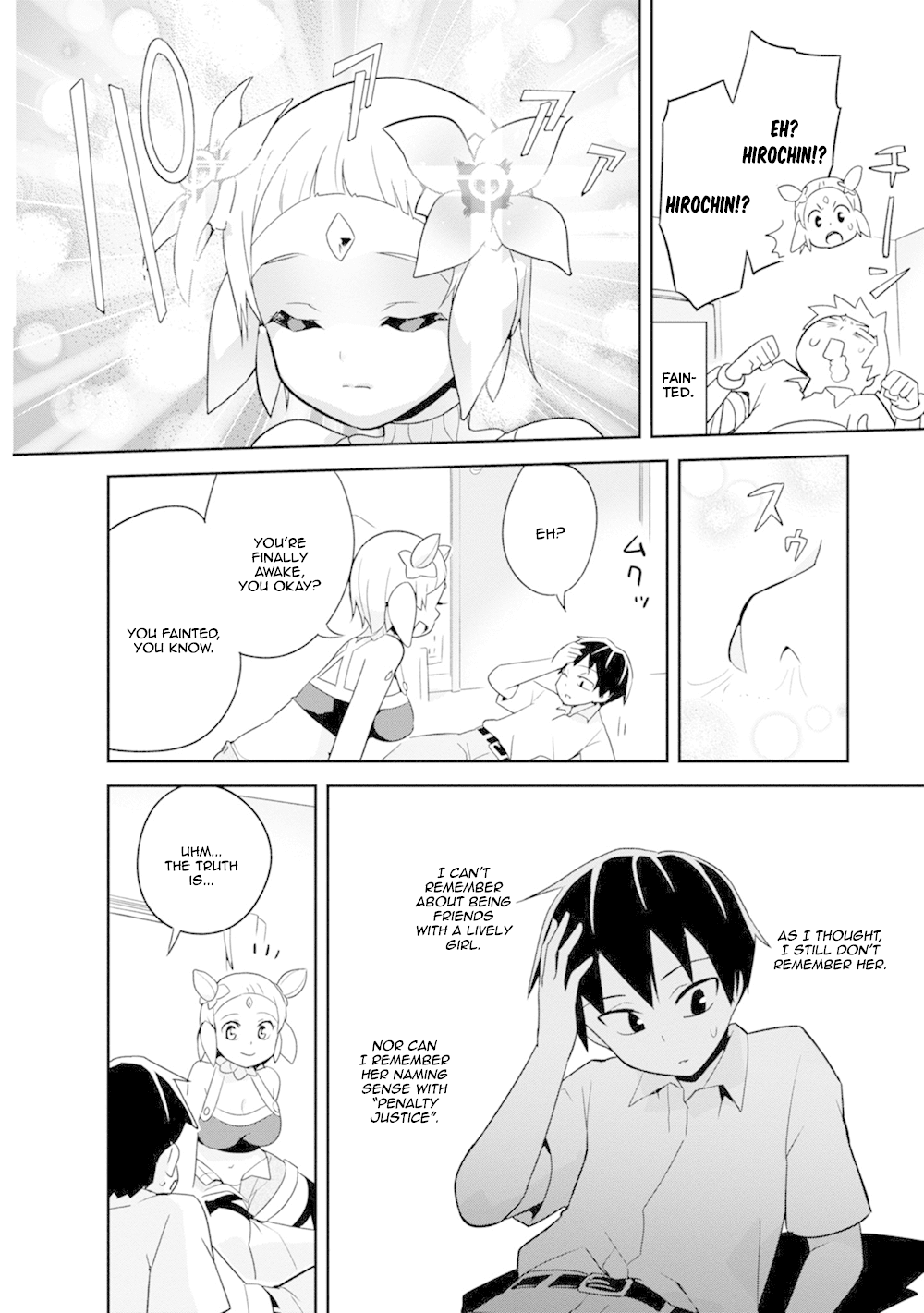 To Save the World, Can You Lie in Bed With Me, a Subhuman, in the Morning? chapter 4 page 9