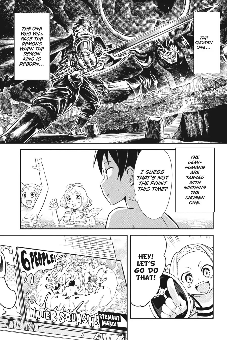 To Save the World, Can You Lie in Bed With Me, a Subhuman, in the Morning? chapter 6 page 8