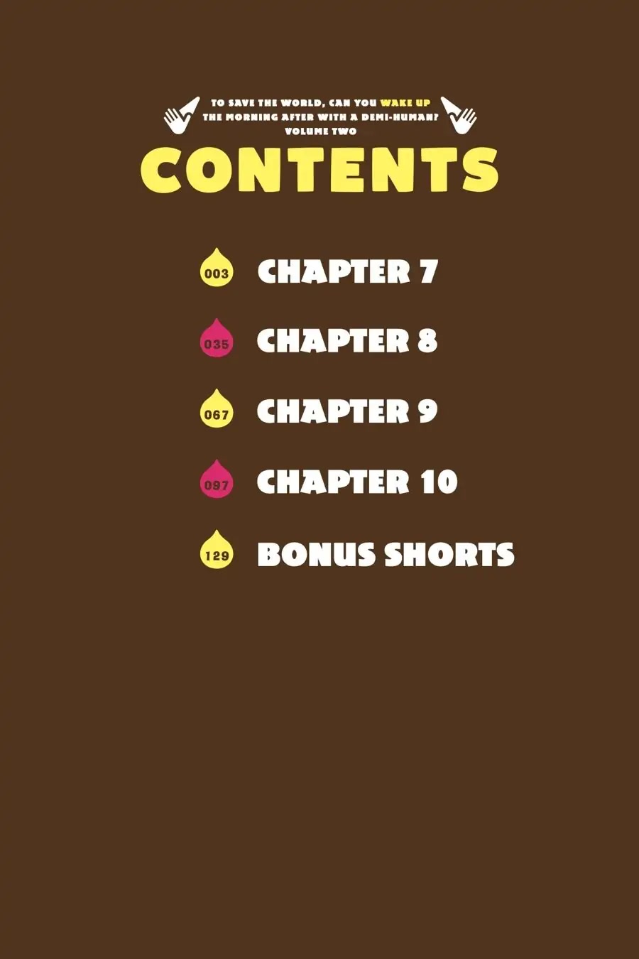 To Save the World, Can You Lie in Bed With Me, a Subhuman, in the Morning? chapter 7 page 3