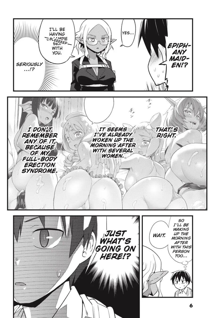 To Save the World, Can You Lie in Bed With Me, a Subhuman, in the Morning? chapter 7 page 7