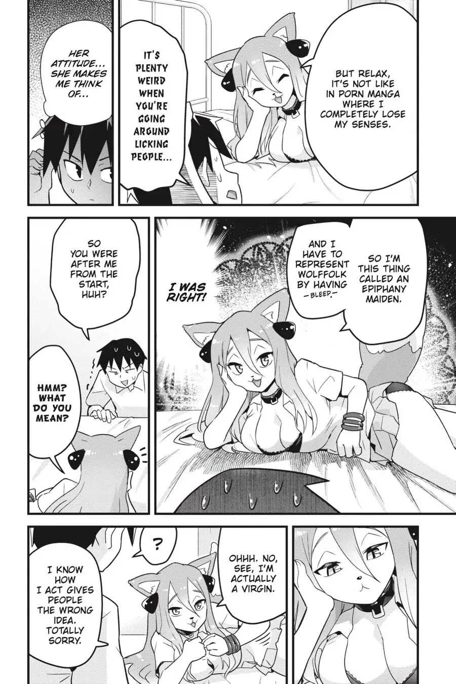 To Save the World, Can You Lie in Bed With Me, a Subhuman, in the Morning? chapter 8 page 16