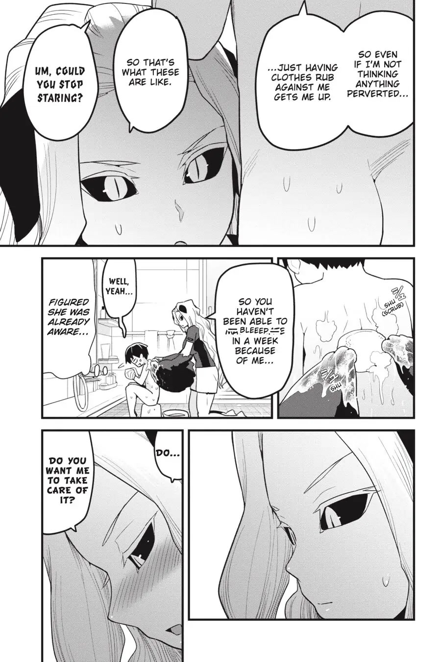 To Save the World, Can You Lie in Bed With Me, a Subhuman, in the Morning? chapter 9 page 11