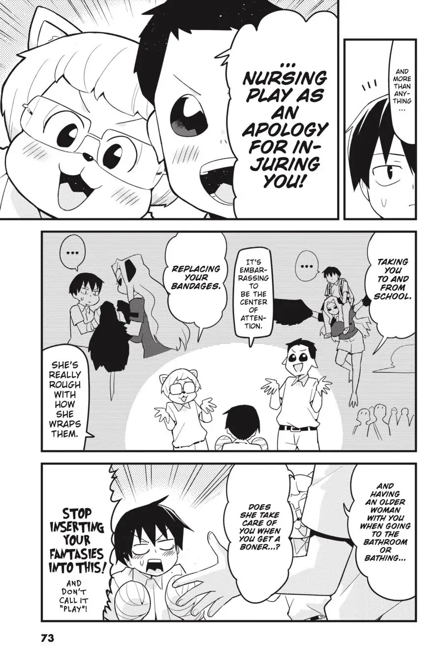 To Save the World, Can You Lie in Bed With Me, a Subhuman, in the Morning? chapter 9 page 7