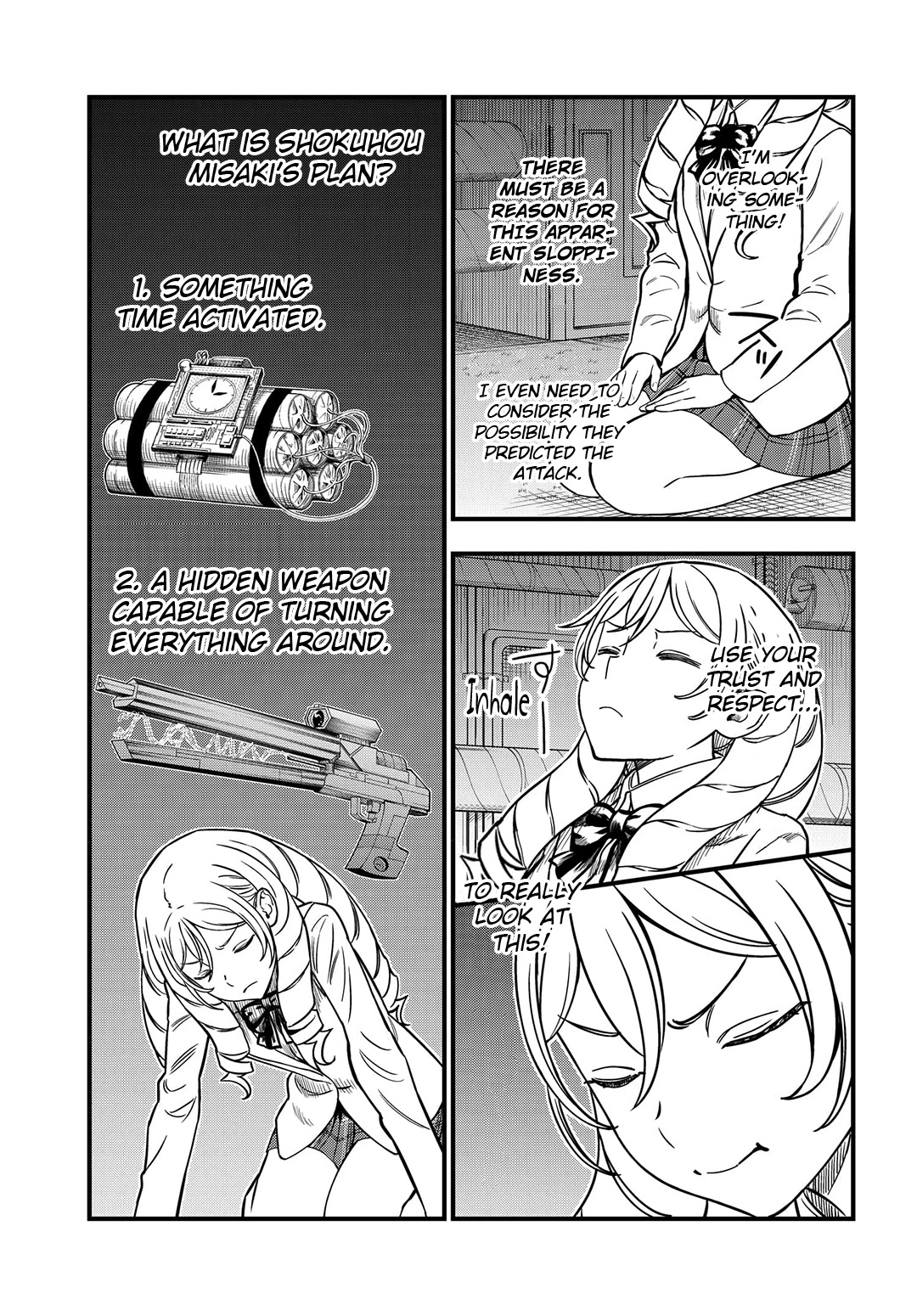 Toaru Kagaku no Mental Out chapter 12.1 page 5