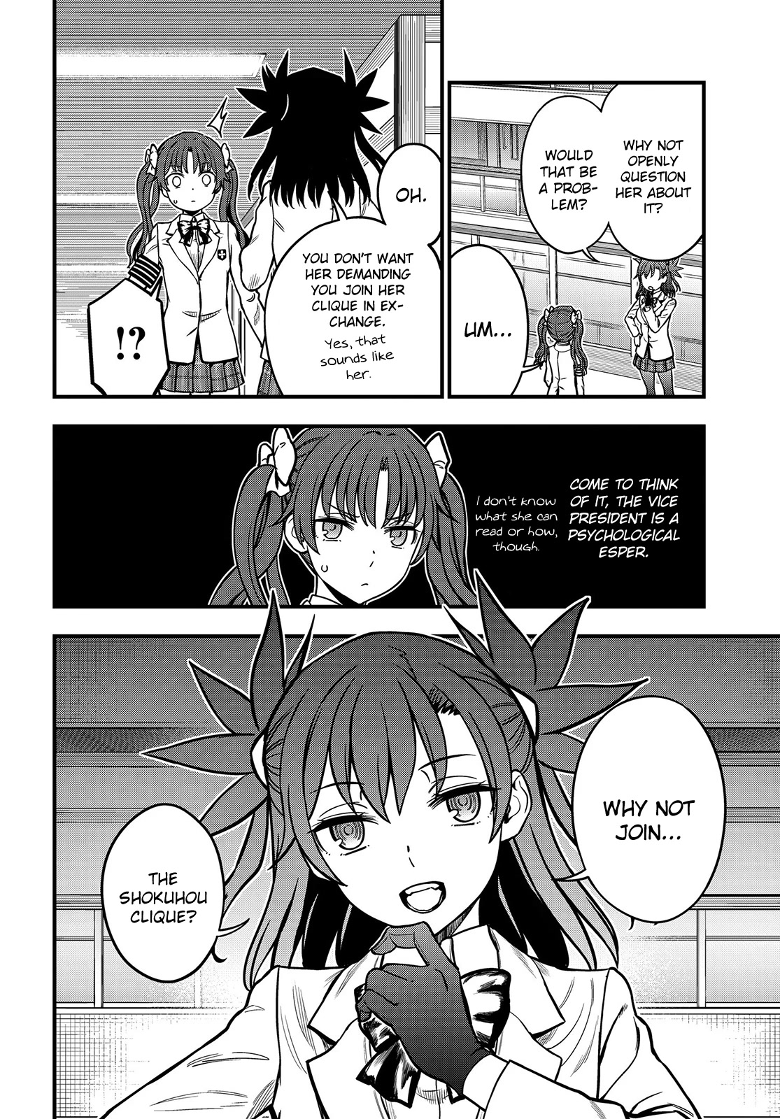 Toaru Kagaku no Mental Out chapter 18 page 6