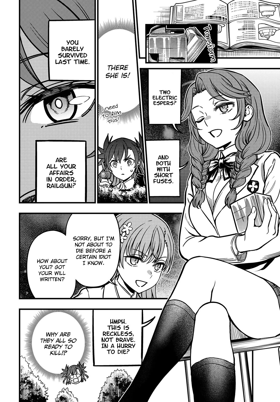 Toaru Kagaku no Mental Out chapter 21 page 8