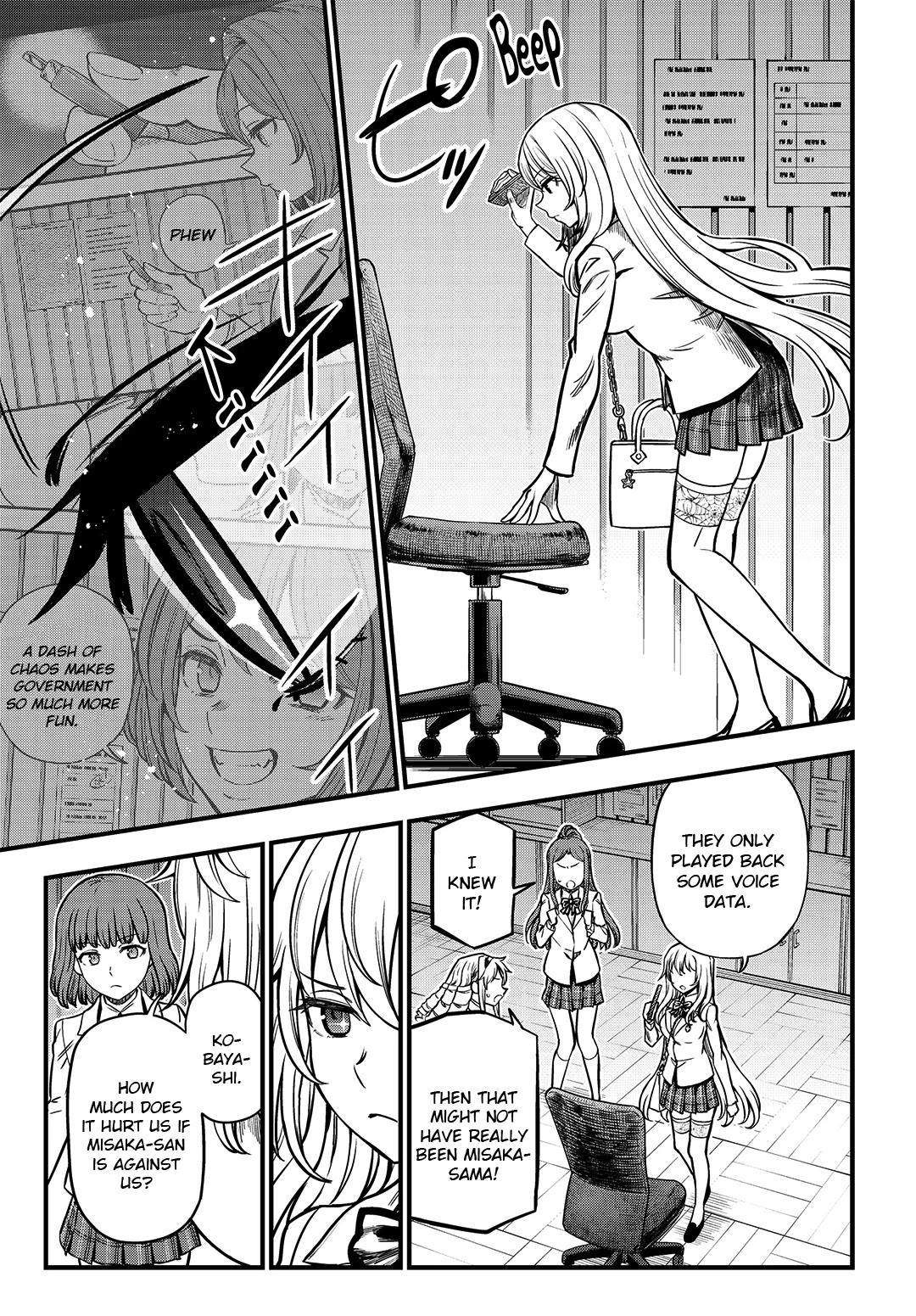 Toaru Kagaku no Mental Out chapter 3 page 5