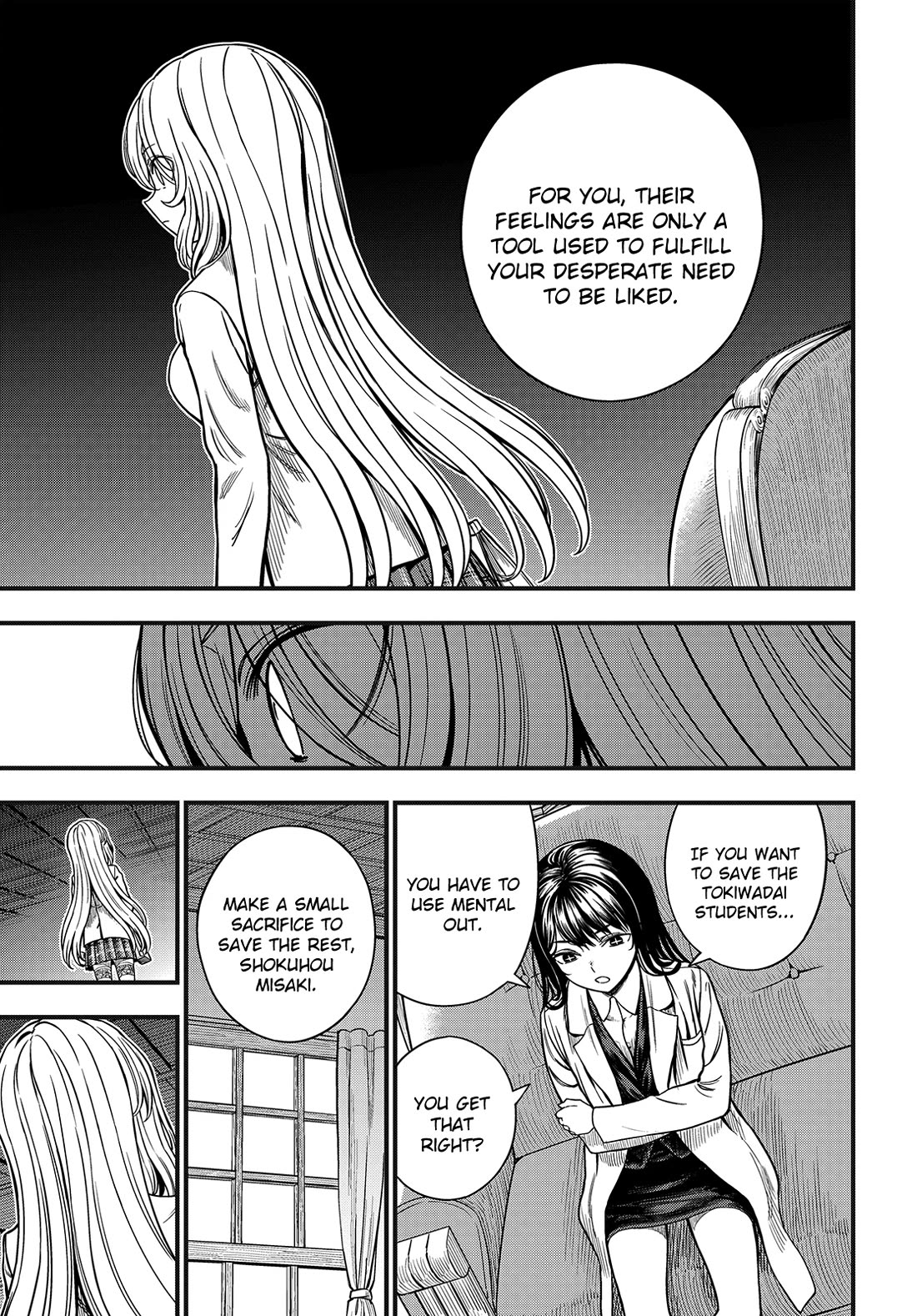 Toaru Kagaku no Mental Out chapter 31 page 17