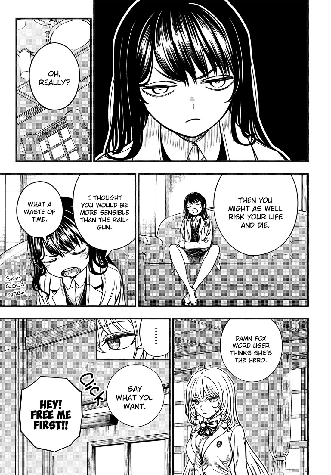 Toaru Kagaku no Mental Out chapter 31 page 19