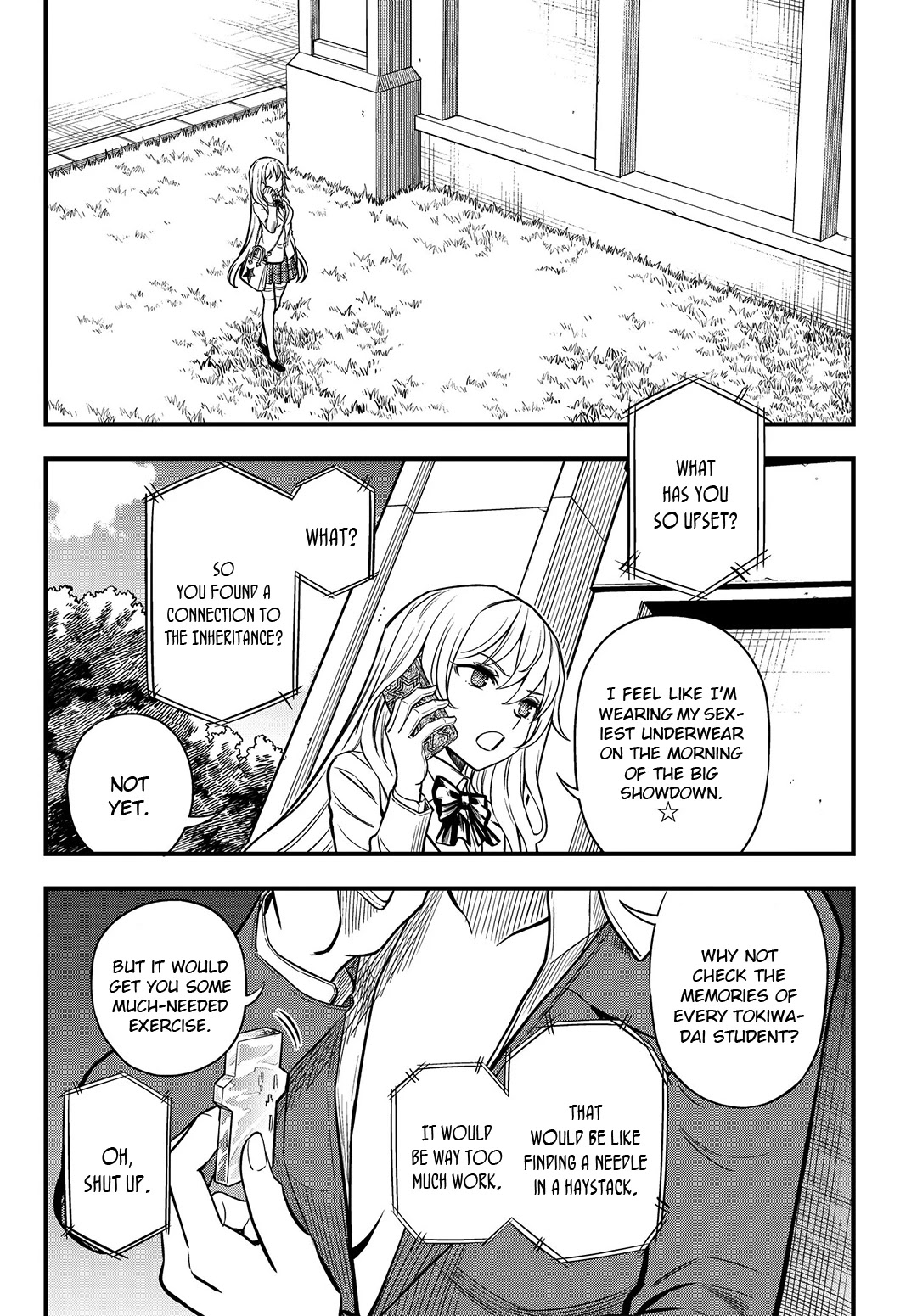 Toaru Kagaku no Mental Out chapter 4 page 15