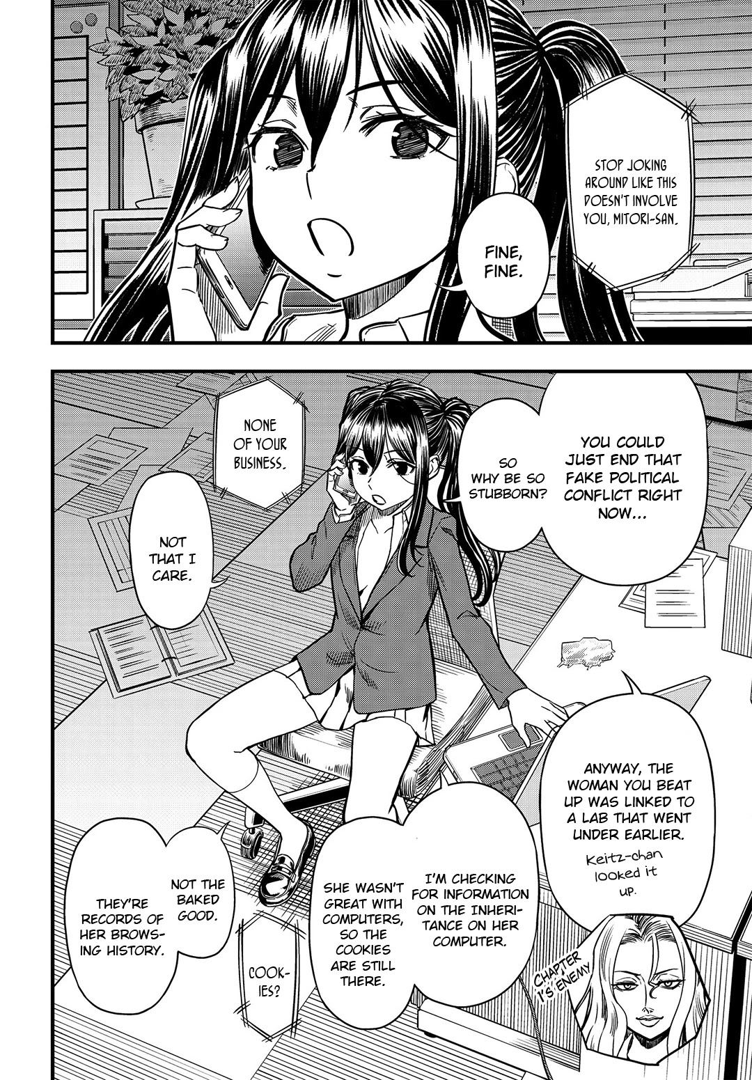 Toaru Kagaku no Mental Out chapter 4 page 16