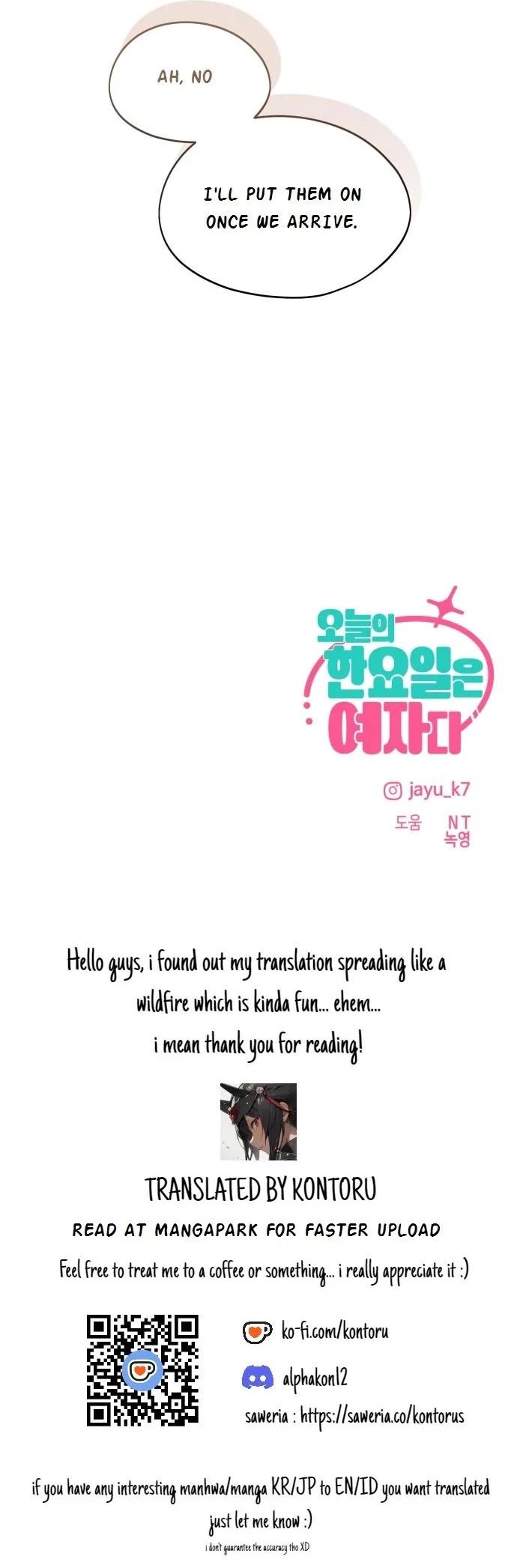 Today's Han Yoil Is a Woman chapter 28 page 42