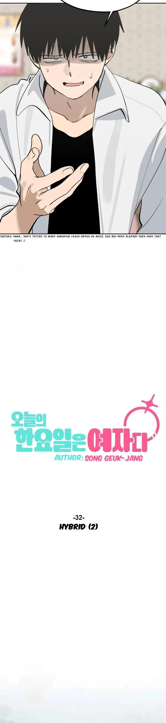 Today's Han Yoil Is a Woman chapter 32 page 22