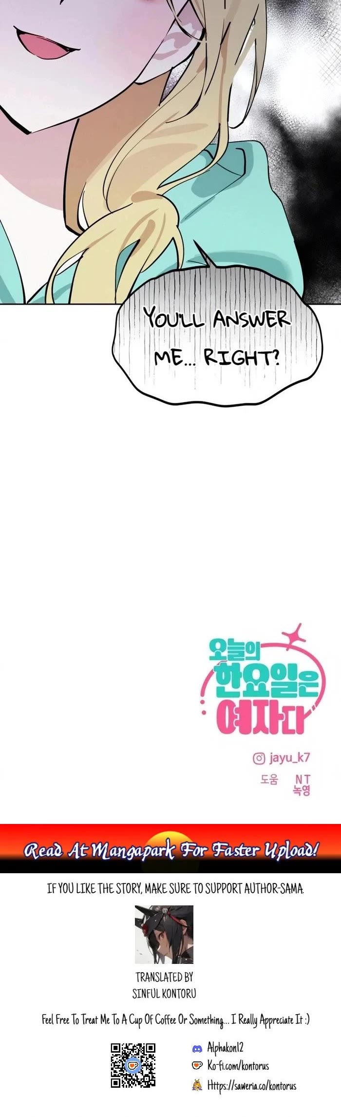 Today's Han Yoil Is a Woman chapter 36 page 37