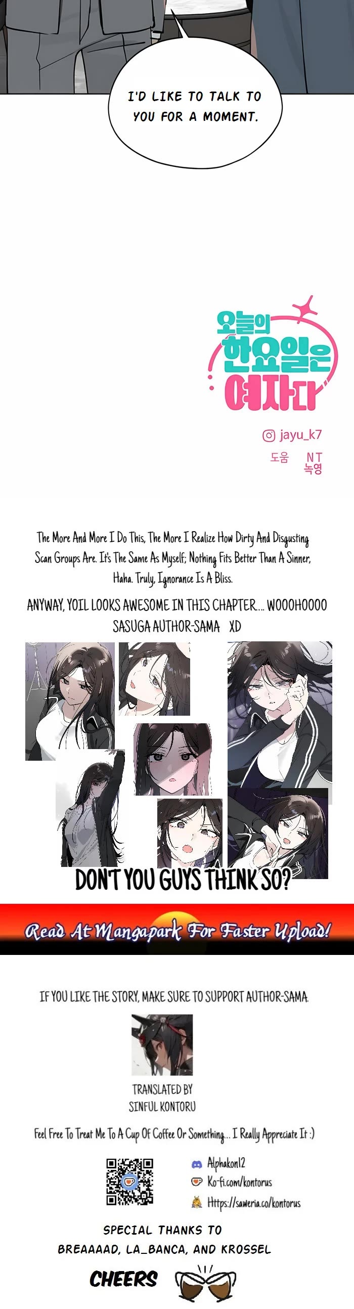 Today's Han Yoil Is a Woman chapter 41 page 41