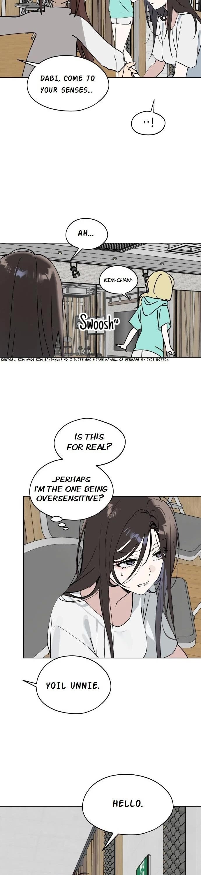 Today's Han Yoil Is a Woman chapter 69 page 13
