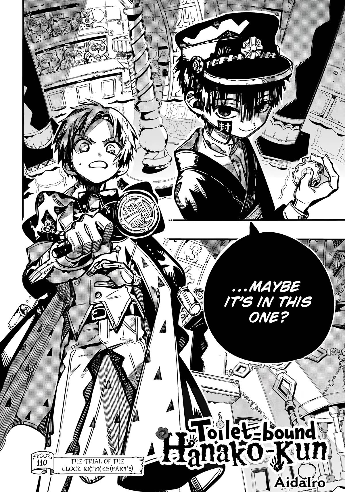 Toilet-bound Hanako-kun chapter 110 page 3