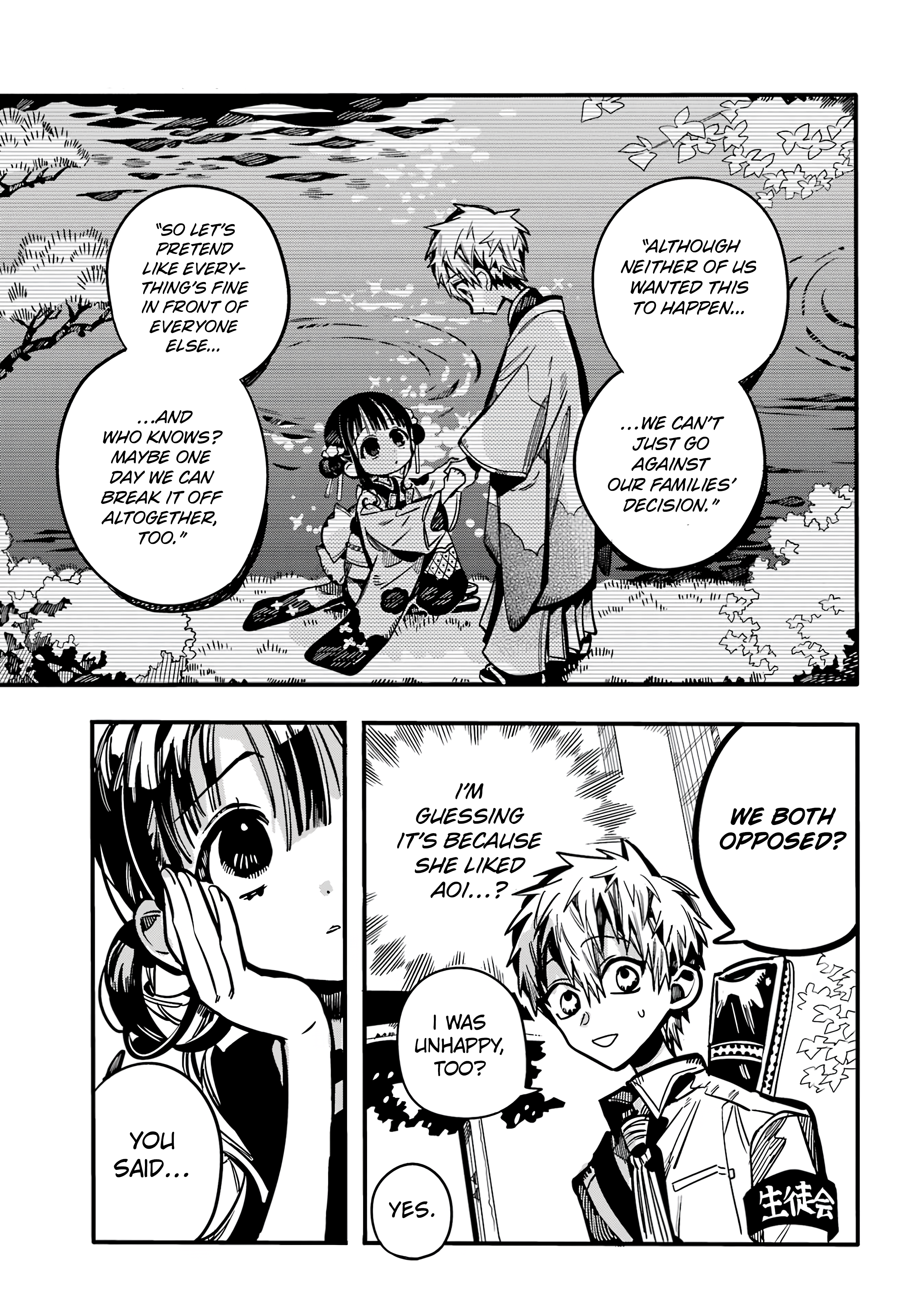 Toilet-bound Hanako-kun chapter 114 page 14