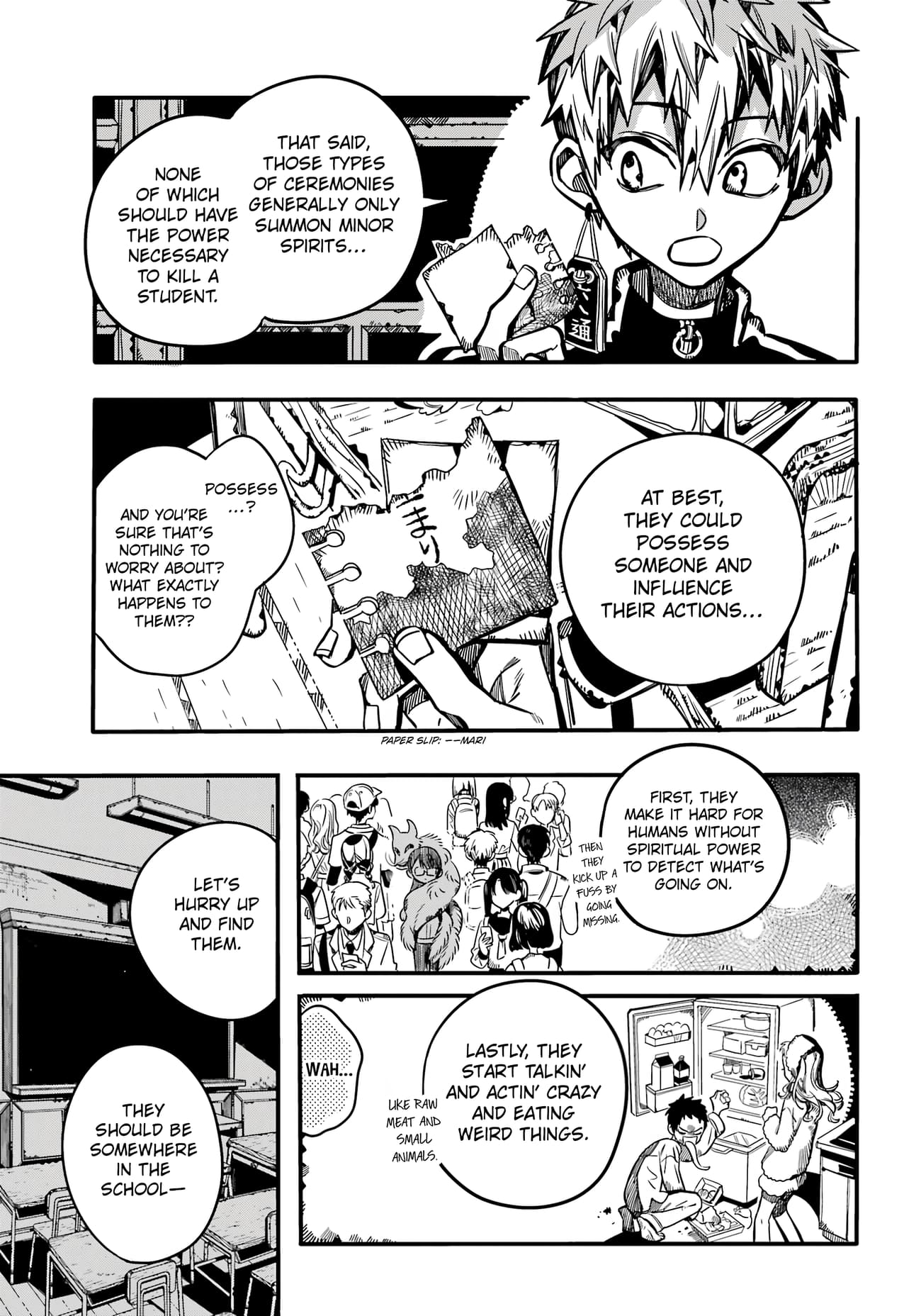 Toilet-bound Hanako-kun chapter 115 page 29