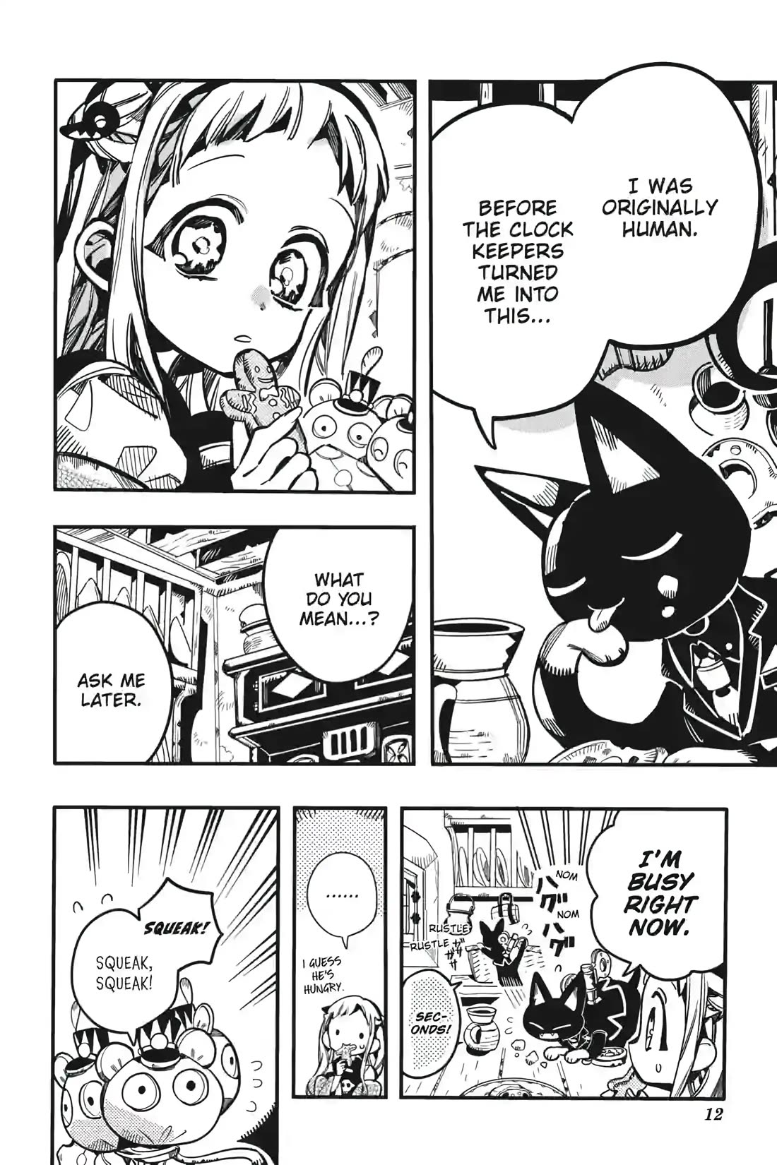 Toilet-bound Hanako-kun chapter 124 page 12