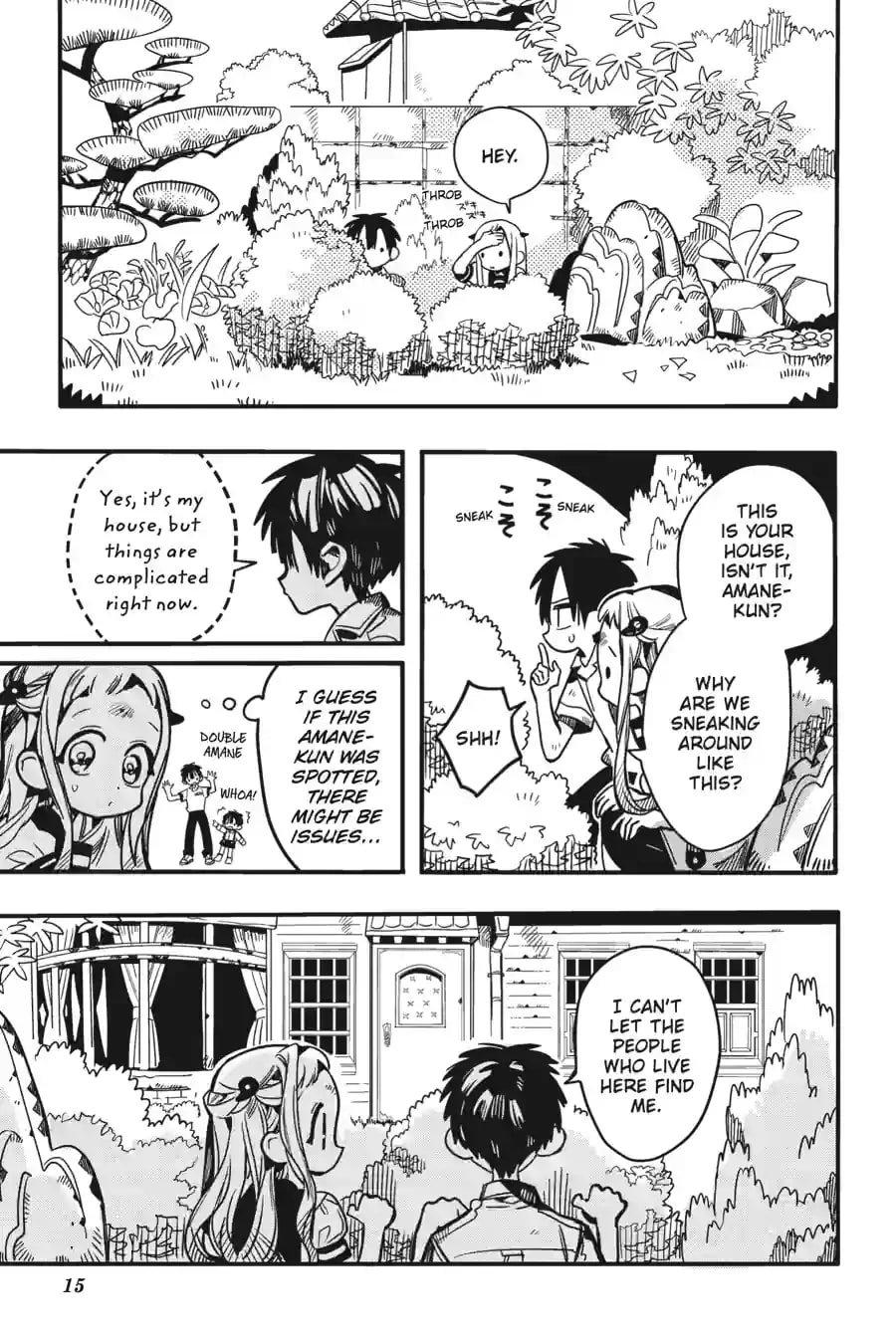 Toilet-bound Hanako-kun chapter 128 page 15