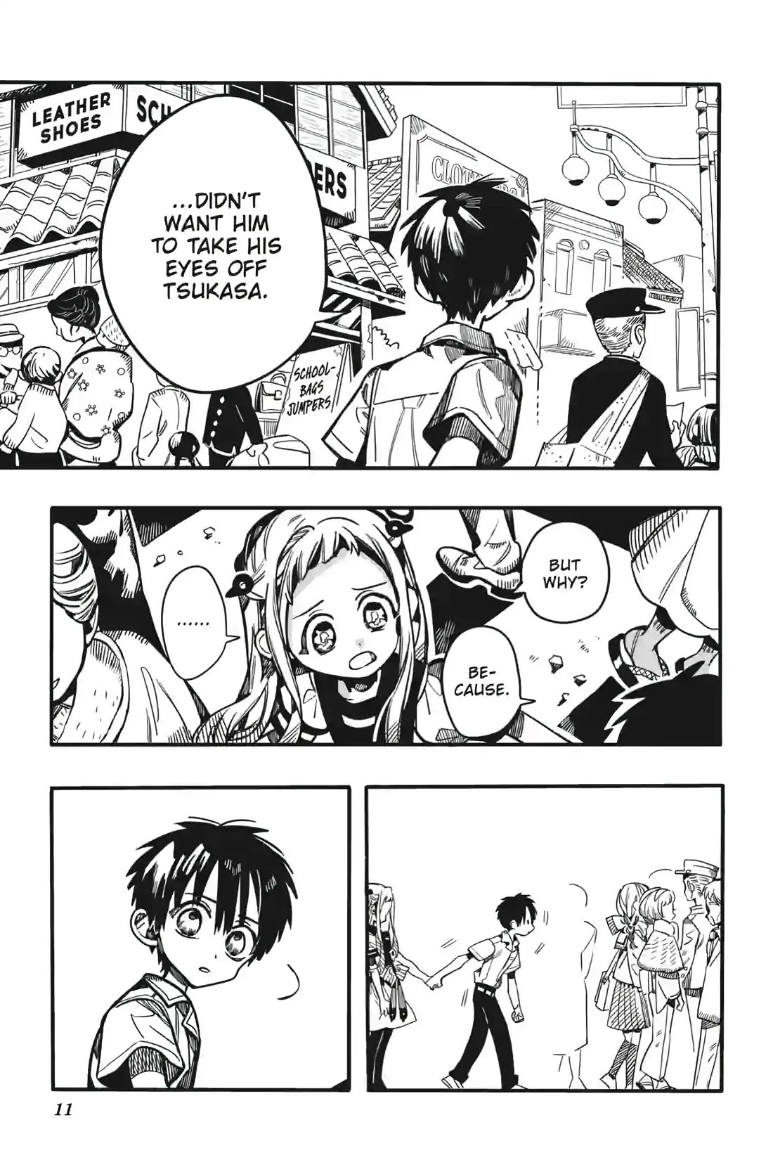 Toilet-bound Hanako-kun chapter 129 page 11