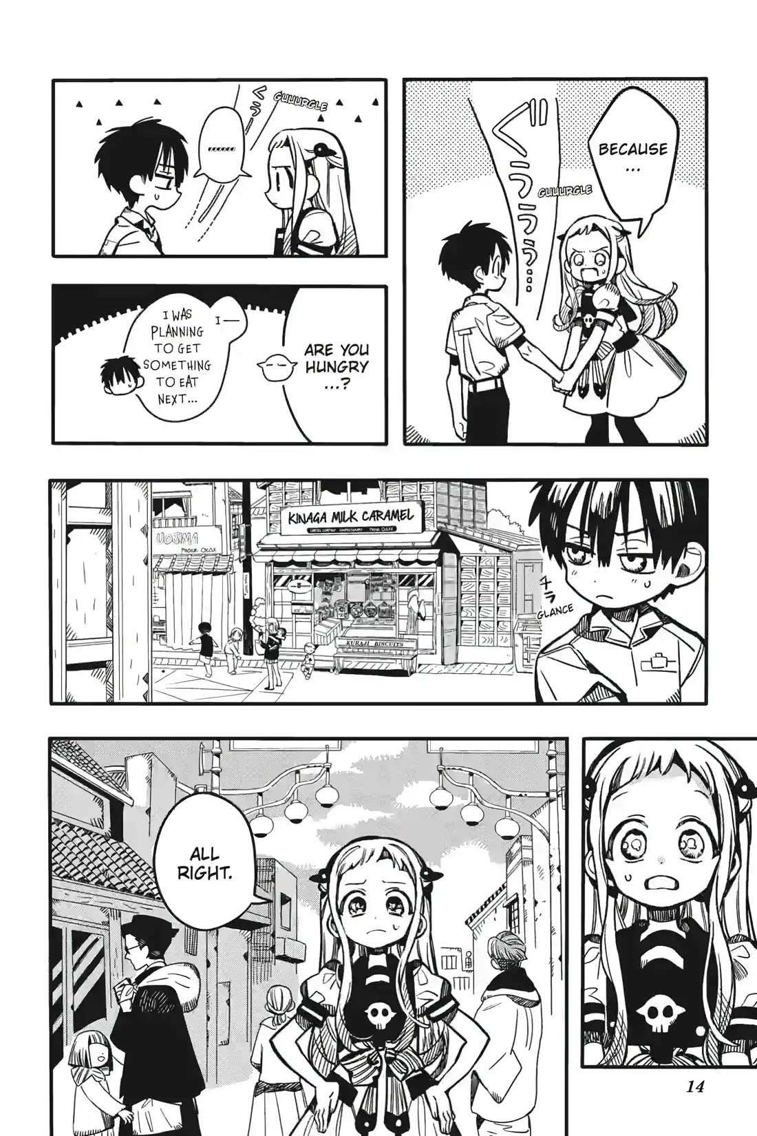 Toilet-bound Hanako-kun chapter 129 page 14