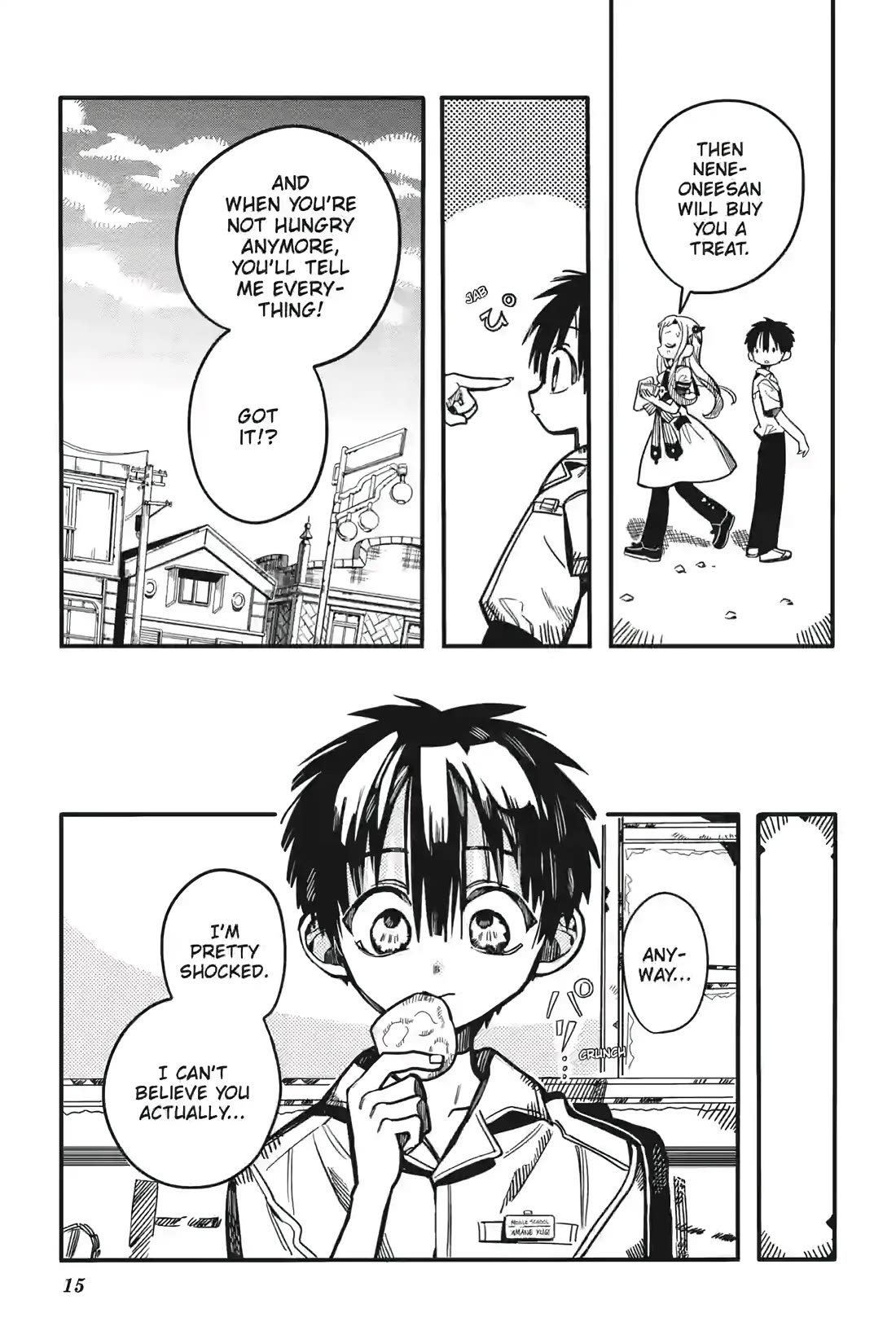 Toilet-bound Hanako-kun chapter 129 page 15