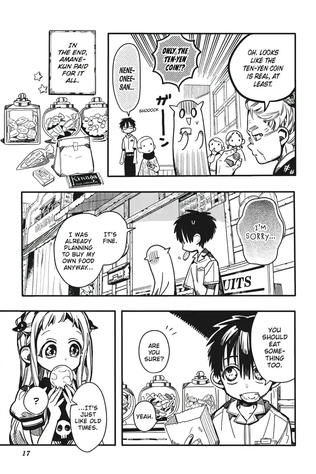 Toilet-bound Hanako-kun chapter 129 page 17