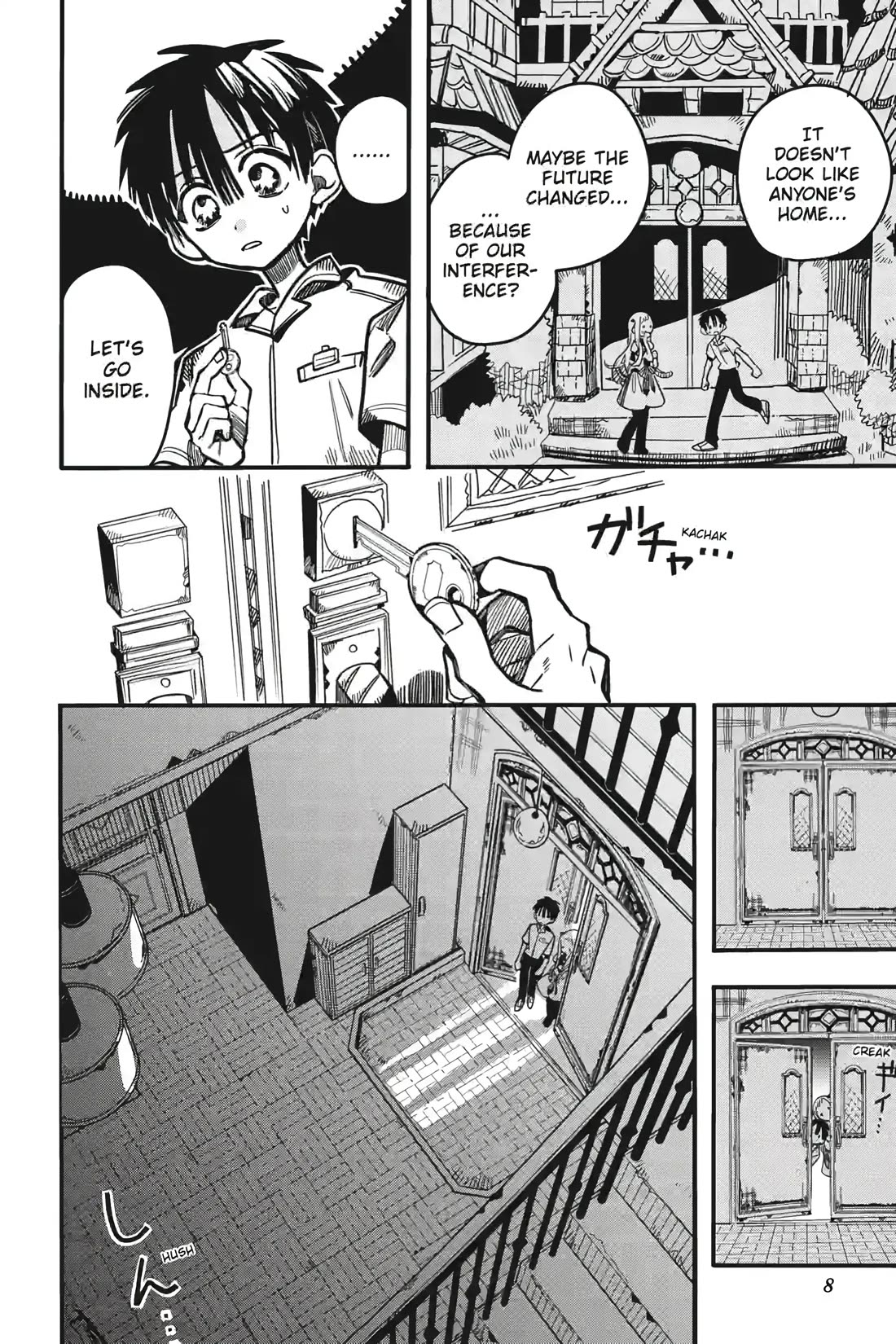 Toilet-bound Hanako-kun chapter 130 page 8